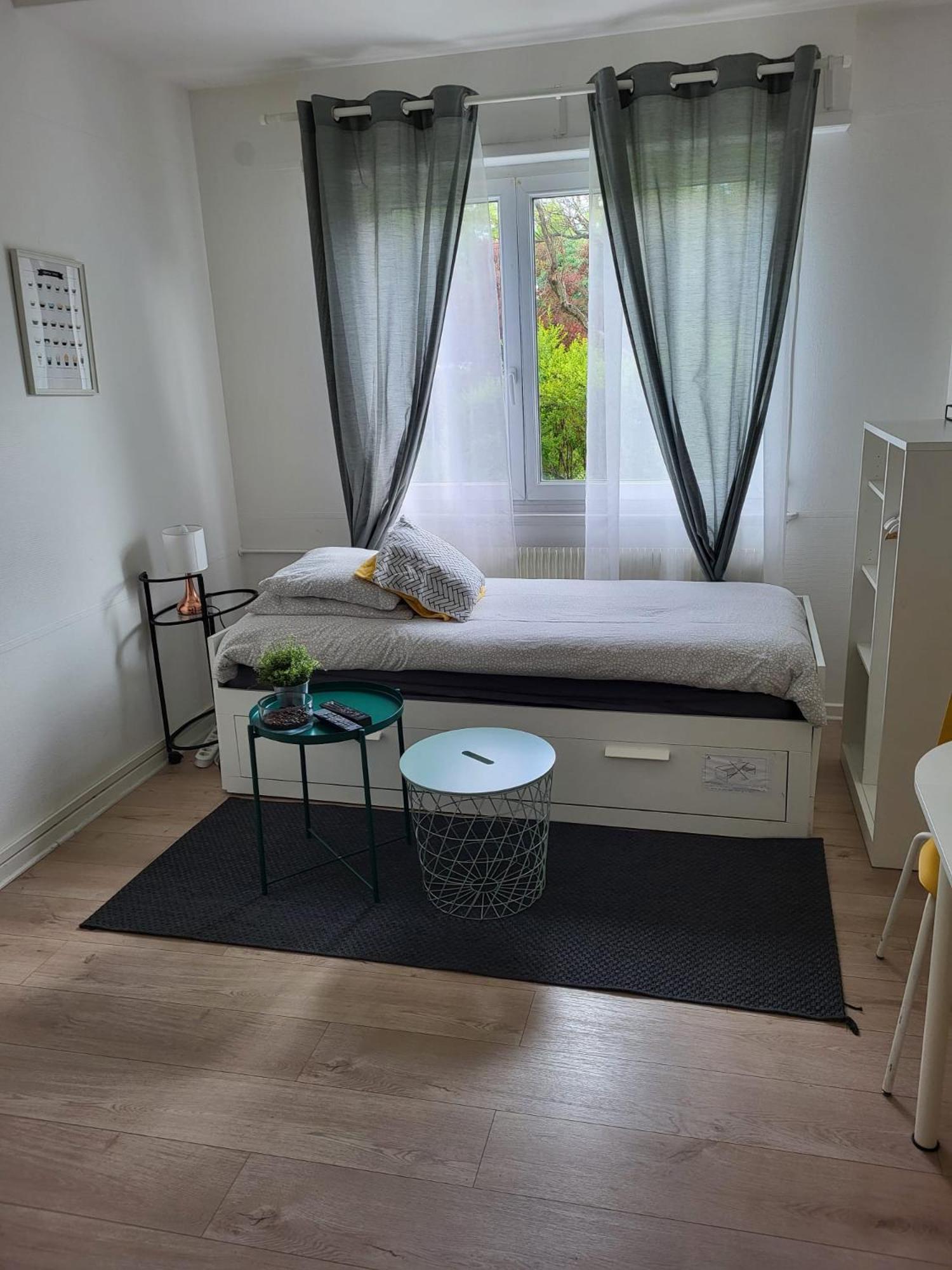 Studio Le Cafe Gourmand - Proche Gare - Coin Tranquille Mulhouse Eksteriør billede